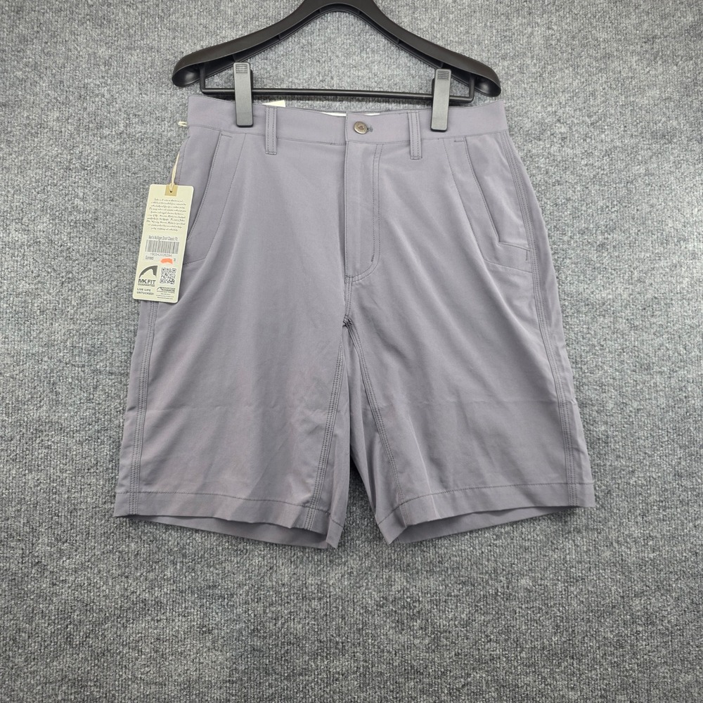 Mountain Khakis Mulligan Short Classic Fit Mens 30x10 Gunmetal Grey Performance